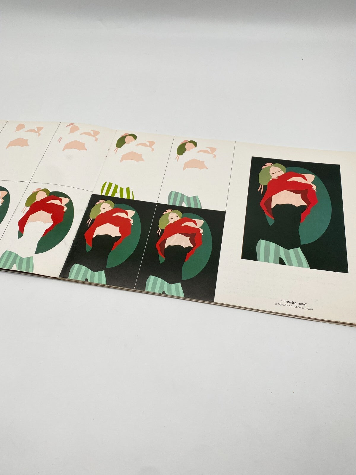 DALLA COSTA SERIGRAFIE D'ARTE BUCH KUNSTSIEBDRUCKE 1982 KÜNSTLER MODERNE POP ART