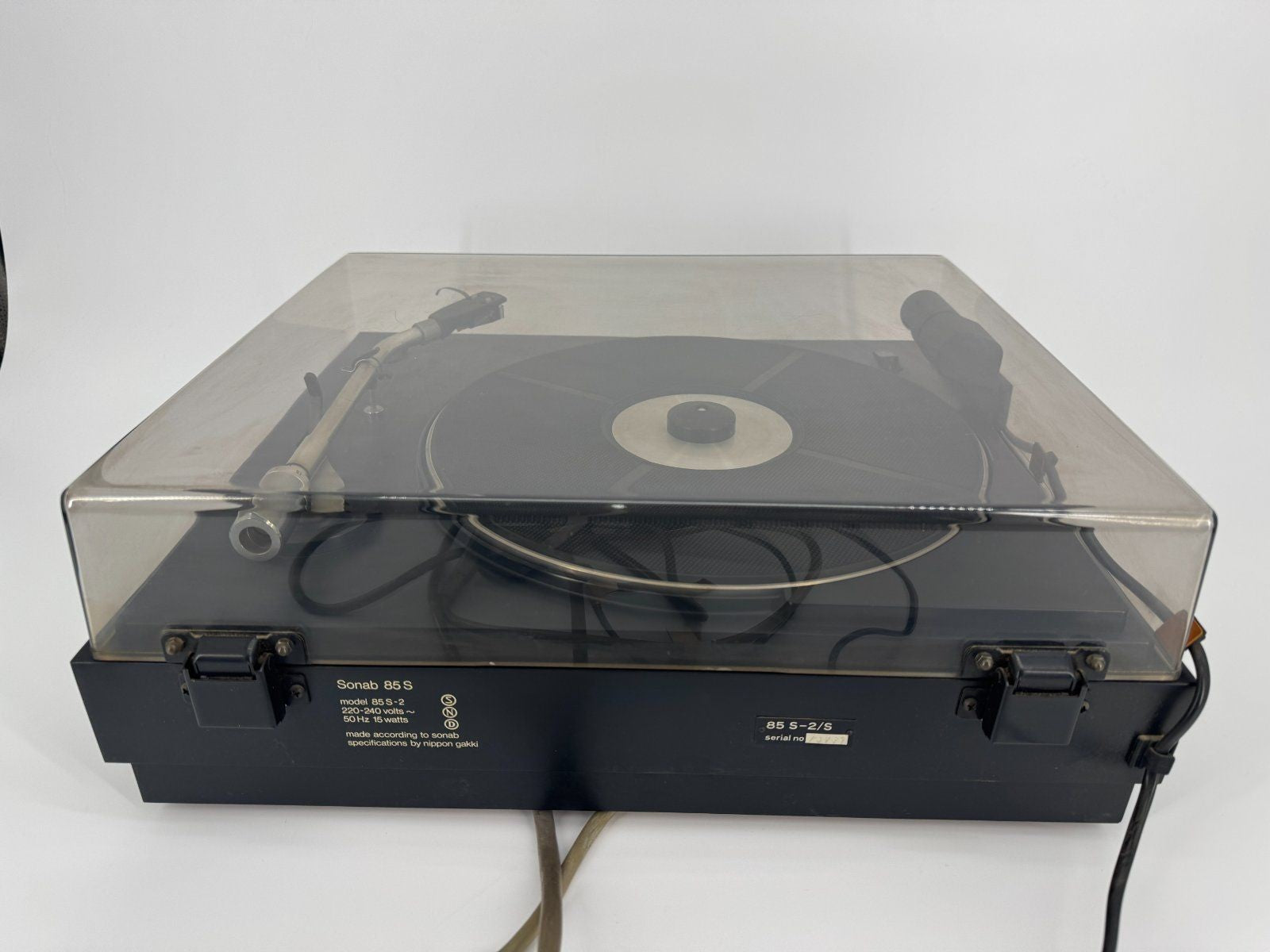 SONAB 85S HIFI PLATTENSPIELER JAPAN VINTAGE 70ER RETRO TOP