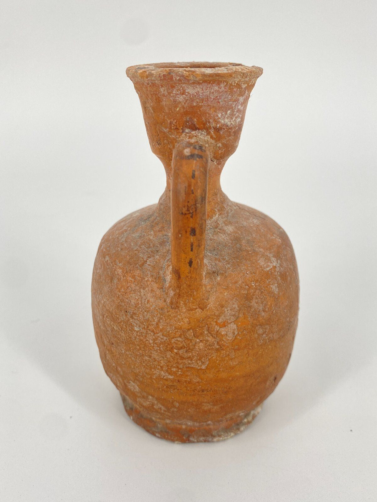 * KANNE ÖL ANTIKE RÖMER GRIECHEN KERAMIK VASE KRUG ROT KÄNNCHEN