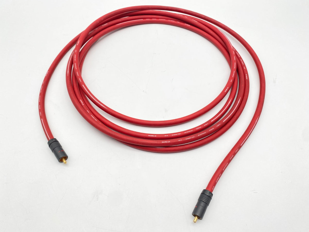 4X HIGH END AUDIO HIFI KABEL CINCHKABEL MONITOR PC OFC 21 METER