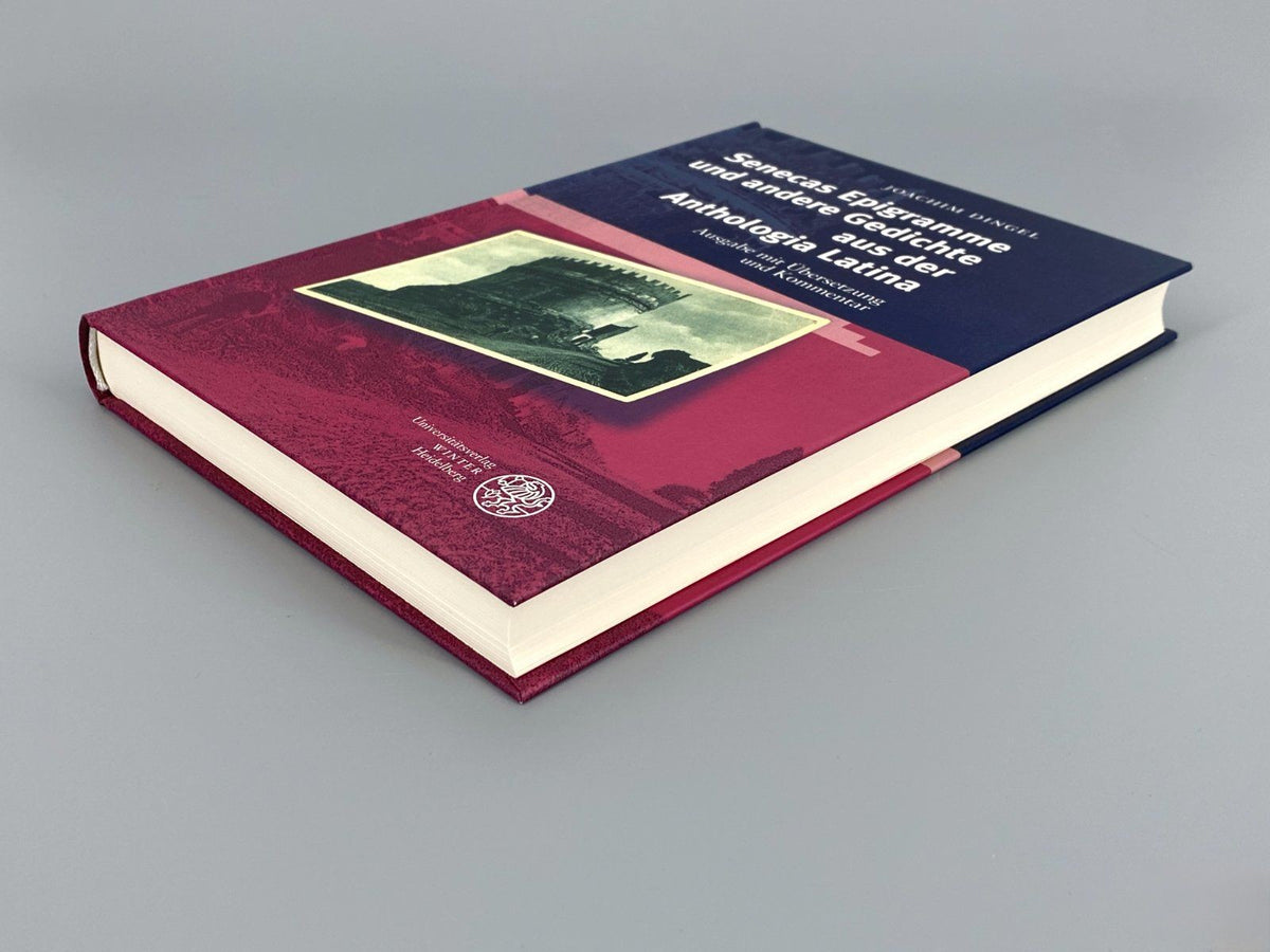 *2x BUCH SENECA OEDIPUS EPIGRAMME UND ANDERE GEDICHTE ANTHOLOGIA