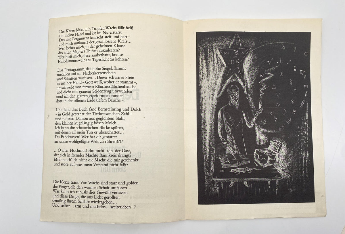 SAMMLUNG 5x KUNST KATALOG SIGNIERT WIDMUNG JOHN UHL ZEICHNUNGEN GEDICHTE 1970er