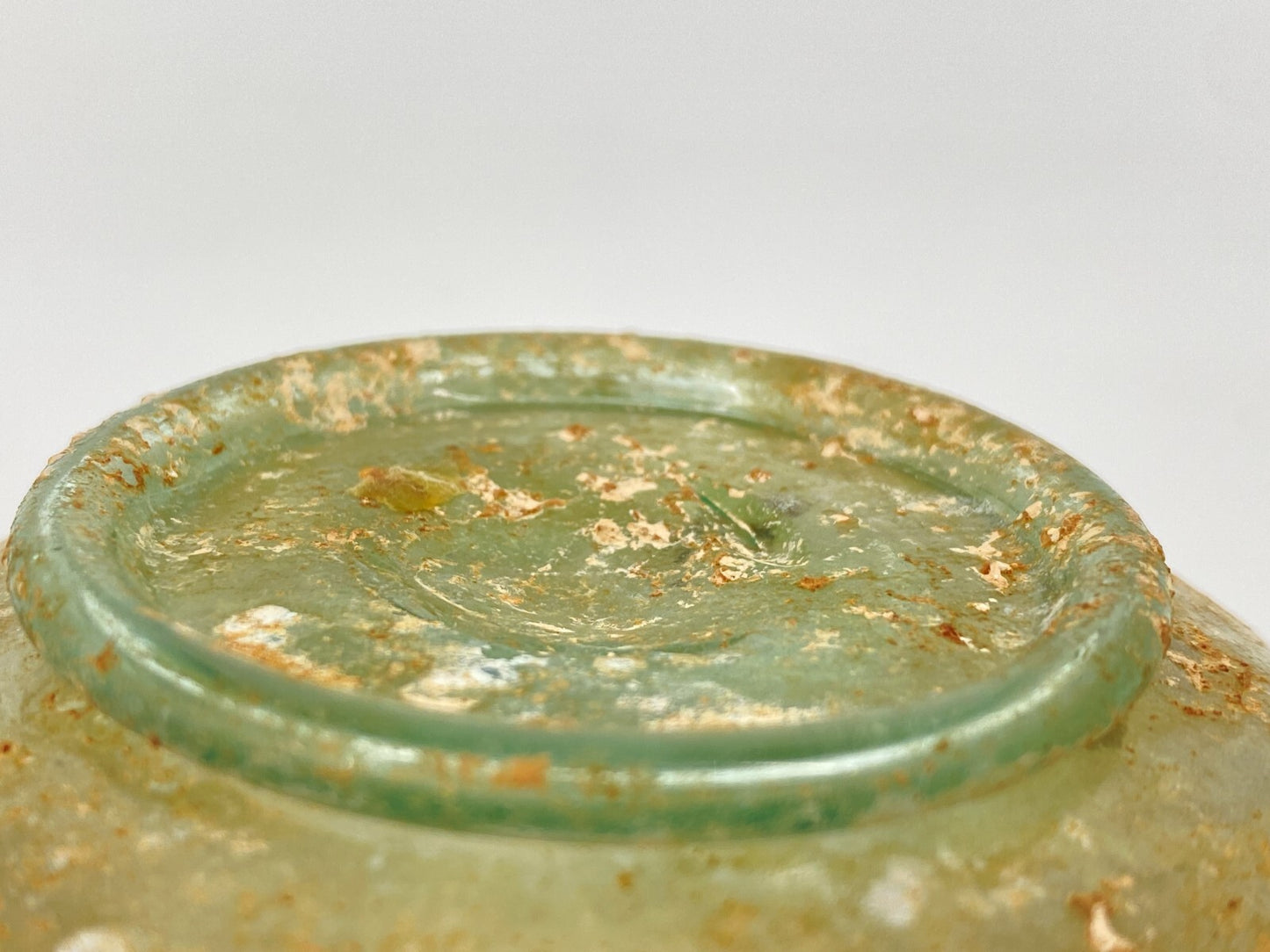 * RÖMISCHE GLAS SCHALE VASE ANTIKE HISTORISCH ROM ÖL