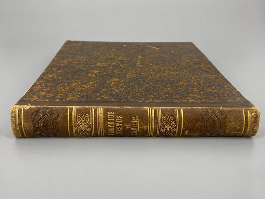 *BUCH SEXTI POMPEI FESTI MÜLLER 1853 LEIPZIG LATEIN KLASSISCHE PH
