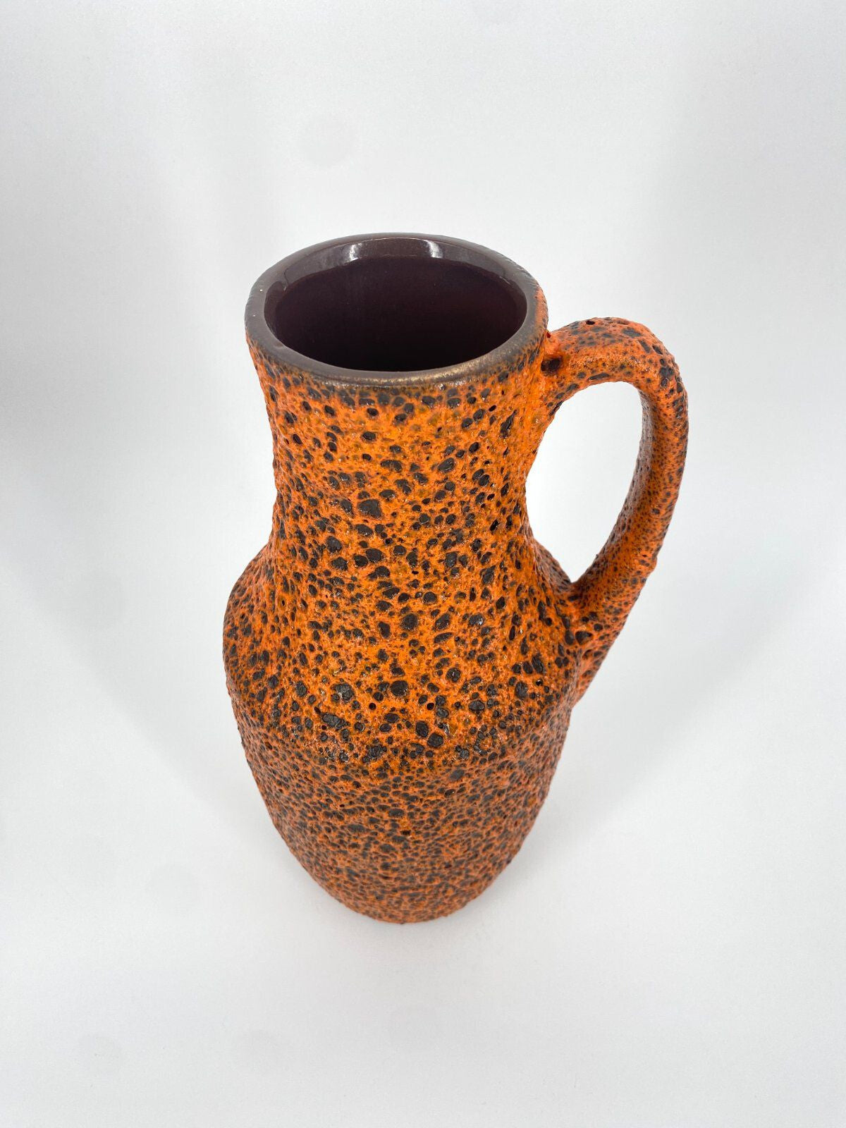 * SCHEURICH STUDIOKERAMIK FAT LAVA VASE 407-35 W.-GERMANY 70ER