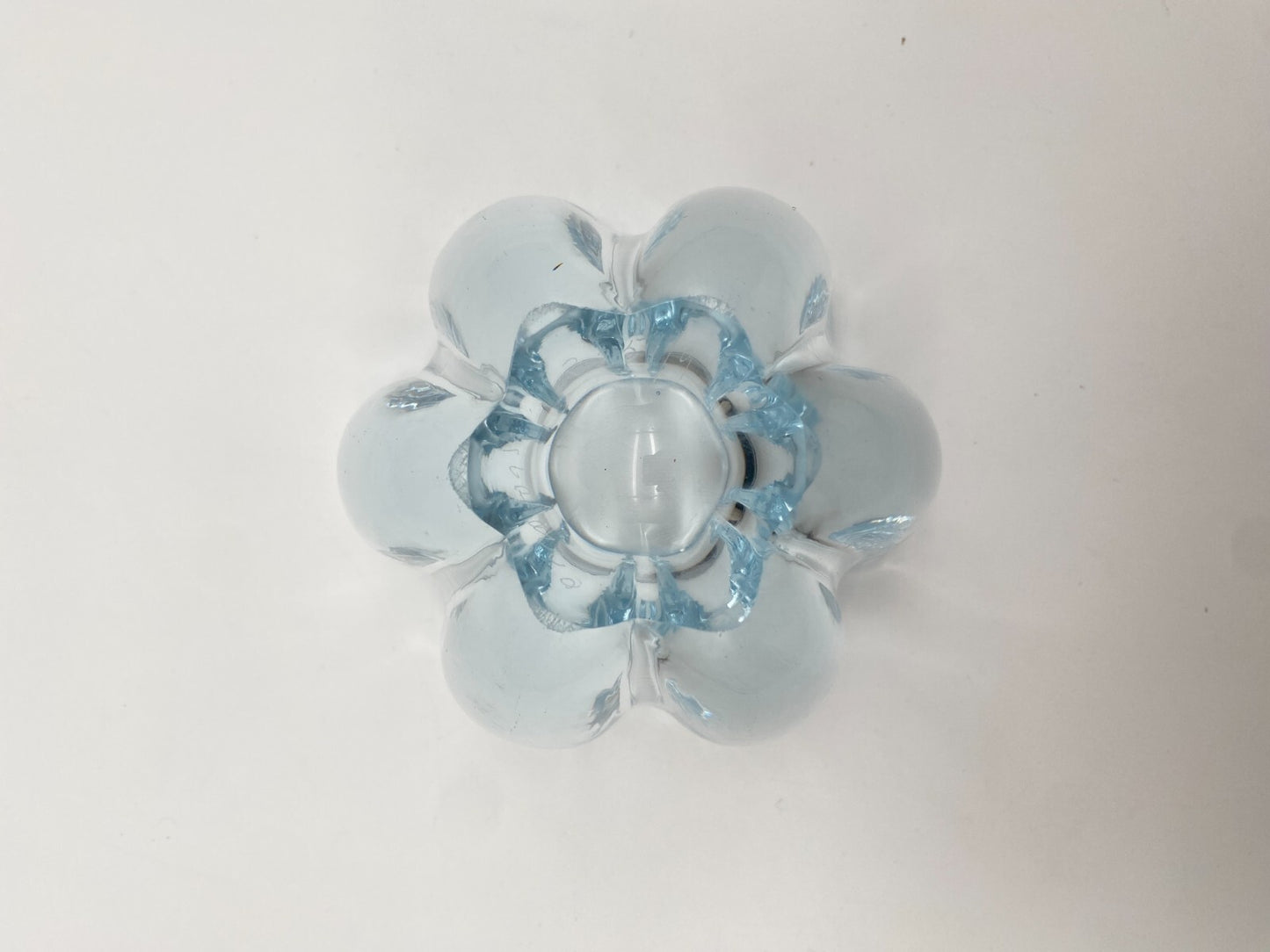 VICKE LINDSTRAND ORREFORS 2251/9 STELLA SOLARIS VASE CRYSTAL GLAS VINTAGE 40er