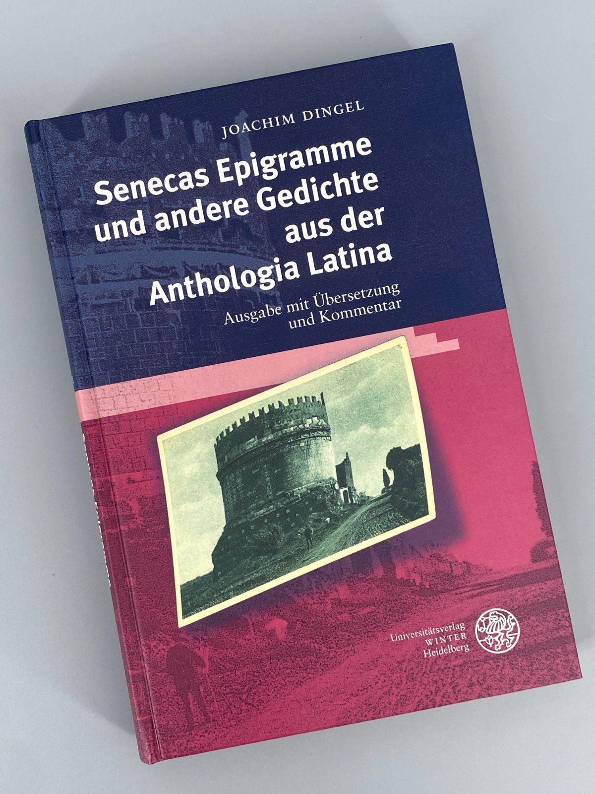 *2x BUCH SENECA OEDIPUS EPIGRAMME UND ANDERE GEDICHTE ANTHOLOGIA