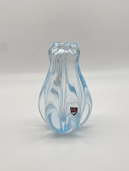 VICKE LINDSTRAND ORREFORS 2251/2 STELLA SOLARIS VASE CRYSTAL GLAS VINTAGE 40er