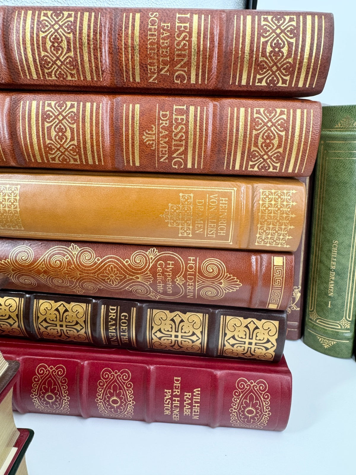 BÜCHER SAMMLUNG EDITION DEUTSCHE BIBLIOTHEK 41x BÜCHER GOETHE SCHILLER LUTHER