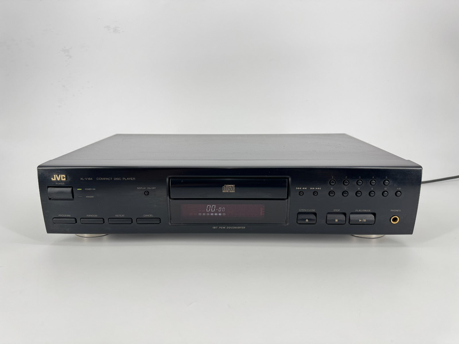 CD PLAYER JVC XL V 184 SCHWARZ 1990ER VINTAGE