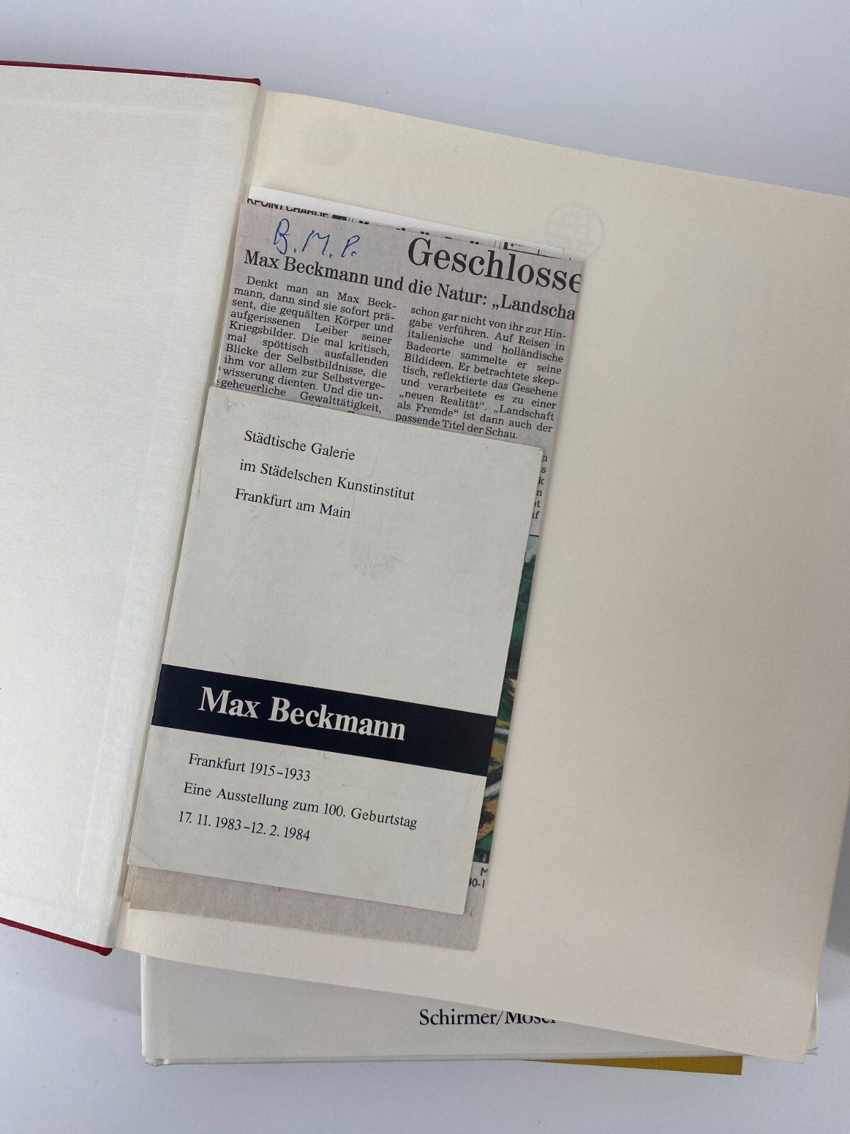 *KONVOLUT 19x BUCH MAX BECKMANN MALER KÜNSTLER #19-37