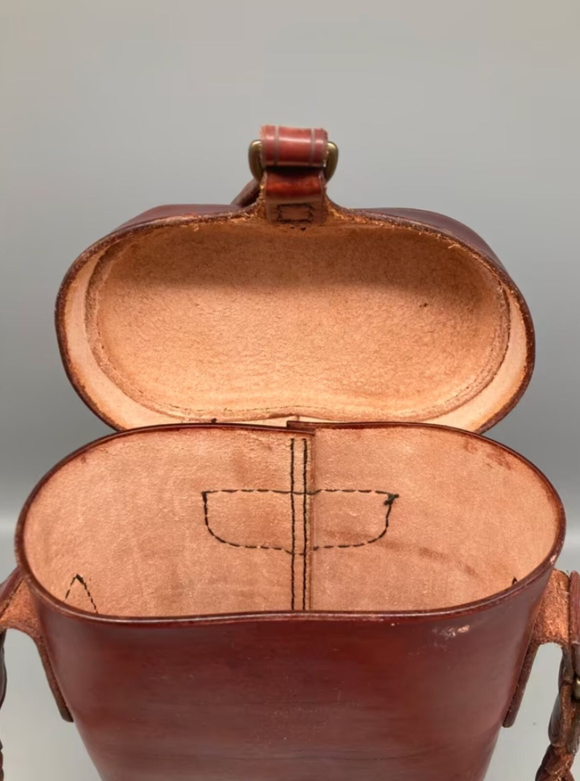 SÜDAFRIKA LEDERTASCHE POSTTASCHE TASCHE BRAUN SELTEN 1962 SOUTH AFRICA