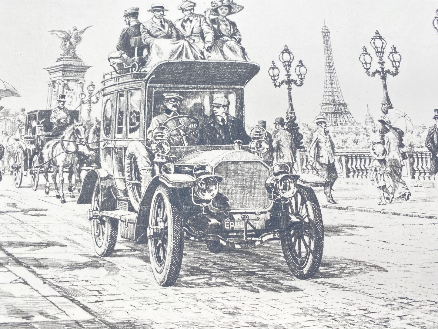 HEINZ WEHLISCH KÜNSTLER 2X ZEICHNUNGEN 1X RADIERUNG RENAULT PARIS 1912 ORIGINAL