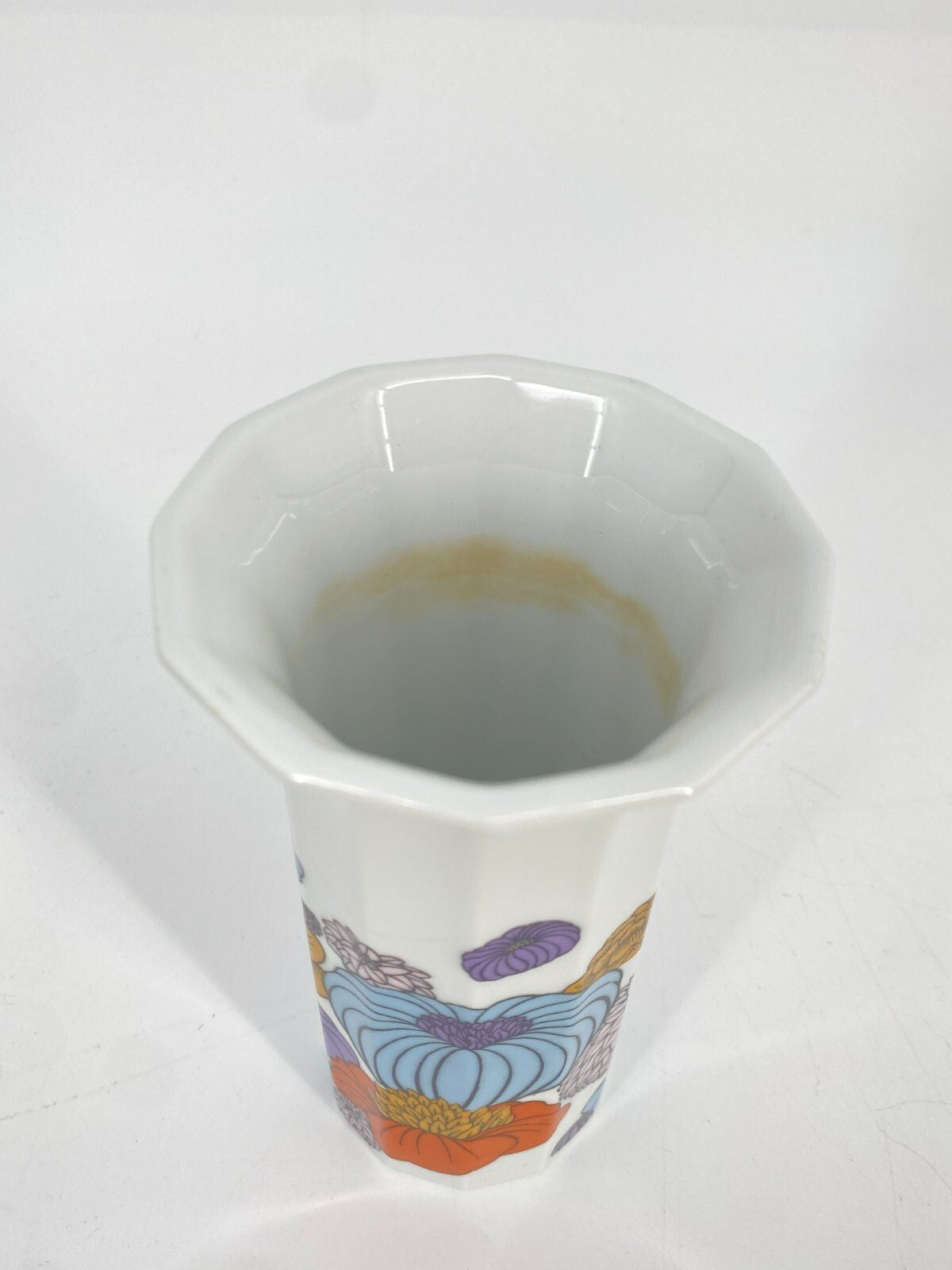* ROSENTHAL POLYGON PATRAS VASEN MITTEL KLEIN FLORAL BLUMEN