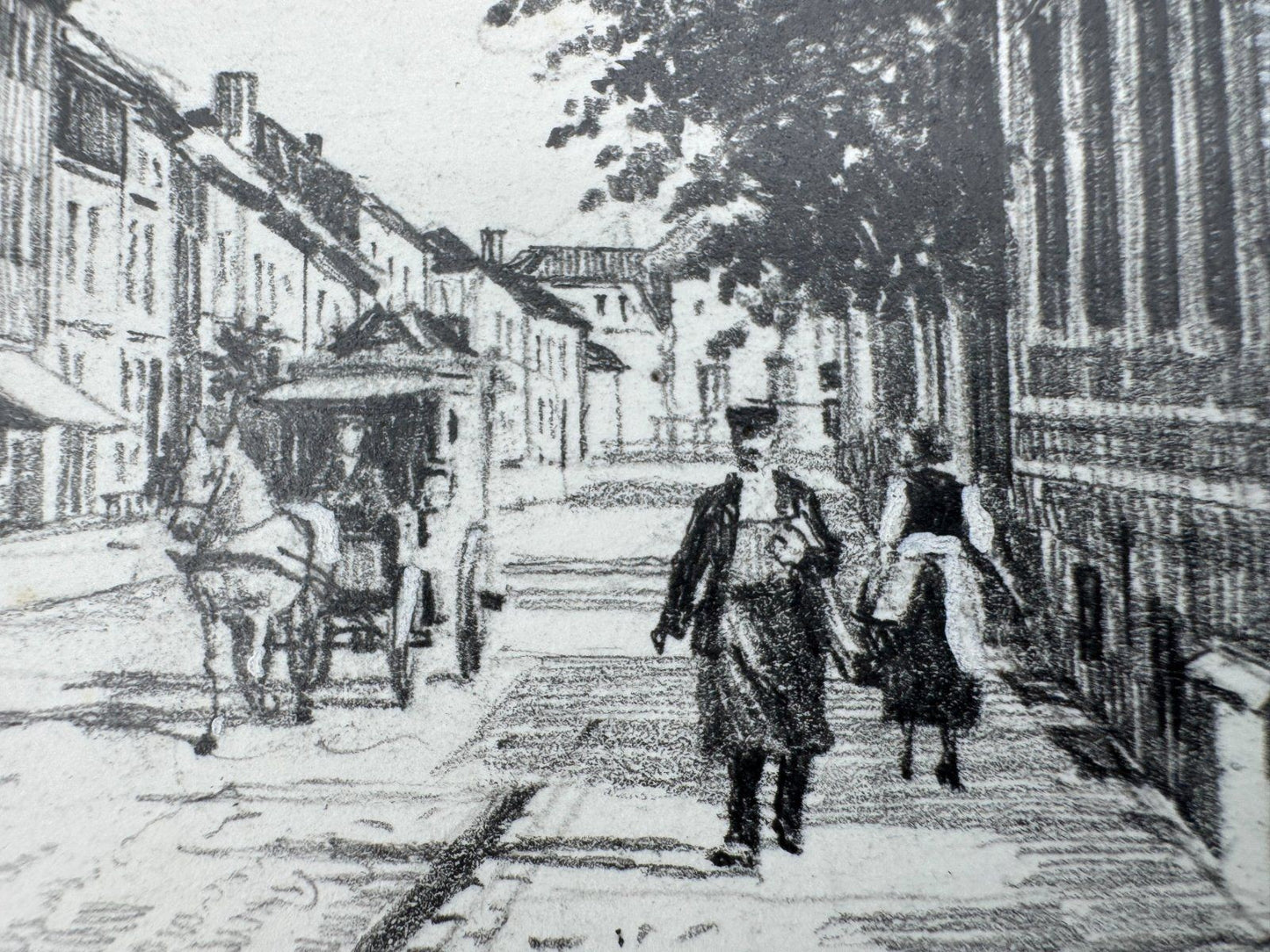 * HEINZ WEHLISCH ZEICHNUNG ST. TÖNIS WINDMÜHLE KEMPENER STRAßE