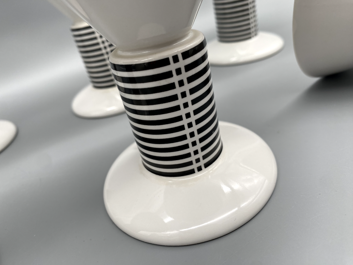 HEIDE WARLAMIS VIENNA COLLECTION POMO DESIGN 1980 KAFFEE TEE SERVICE KANNE