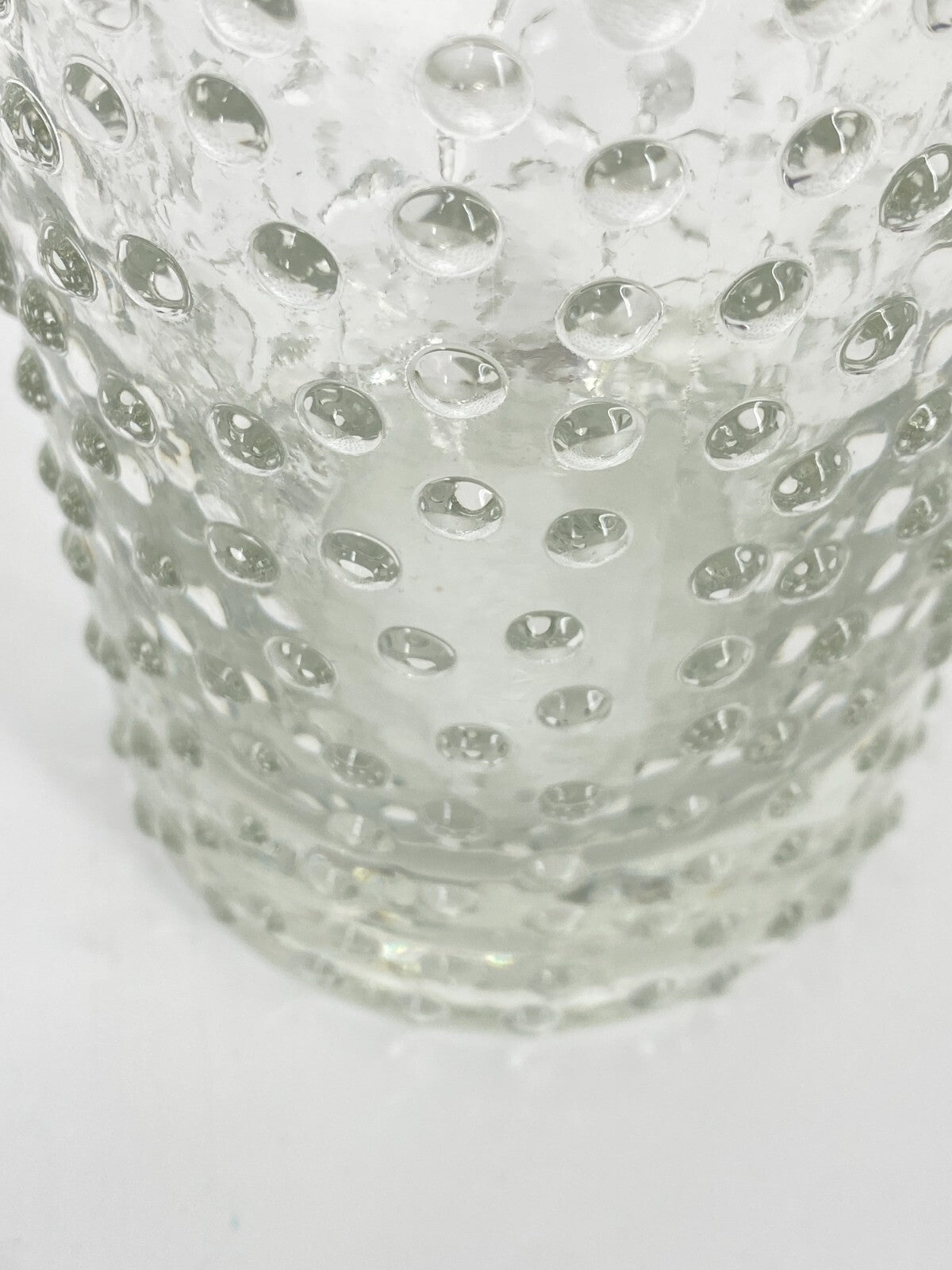 * ROSENTHAL GLASVASE VASE NOPPEN BUBBLE STEMPEL VINTAGE MIDCENTURY MARKE