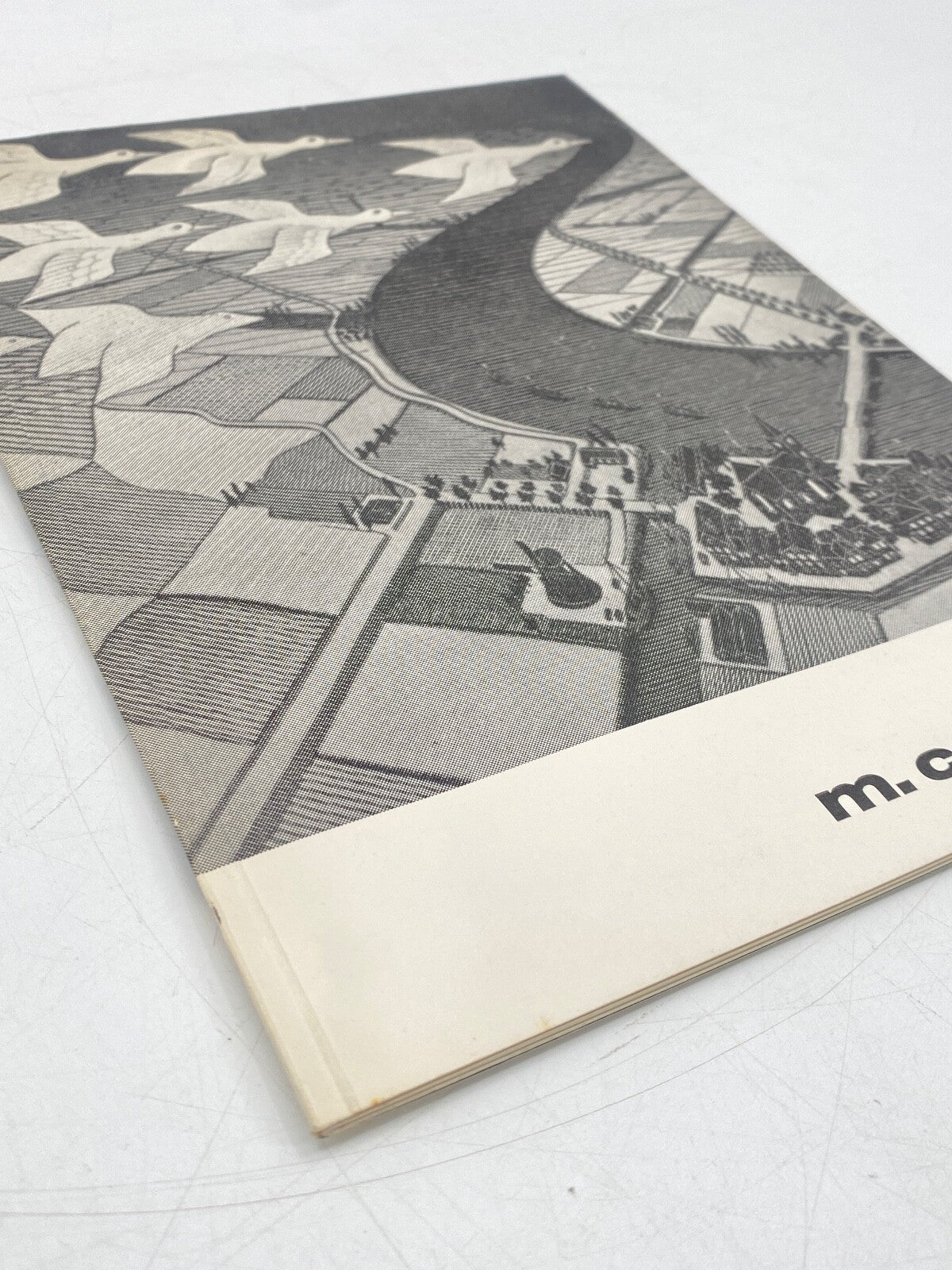 *  AUSSTELLUNGSKATALOG M. C. ESCHER STEDELIJK 1954 LITHOGRAFIE AMSTERDAM