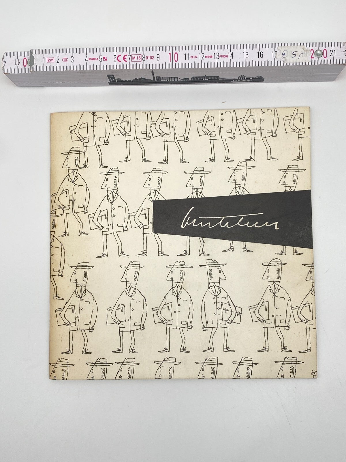 GERD BURTCHEN KRITISCHE GRAFIK WILHELM BUSCH MUSEUM HANNOVER 1968 KATALOG FR.BOH