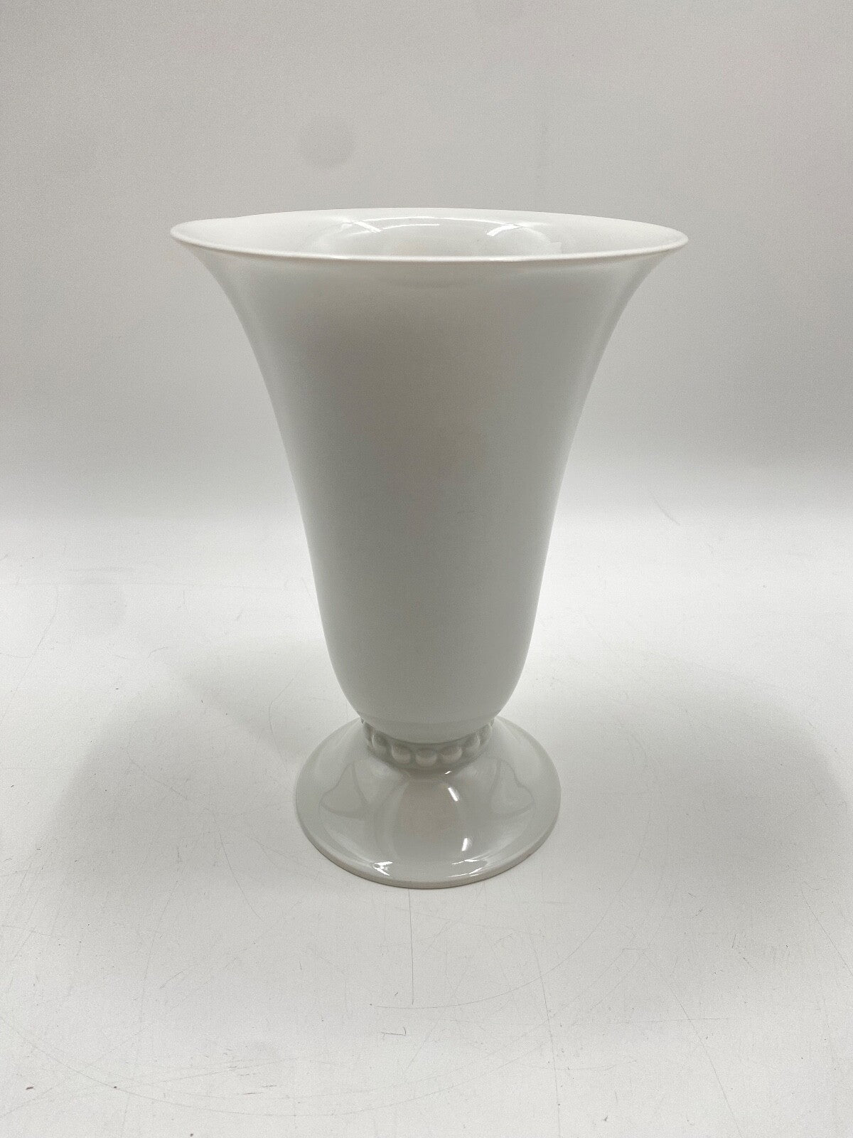 * VASE HUTSCHENREUTHER ÄLTESTE PORZELLAN FABRIK HOHENBERG WEIß VINTAGE