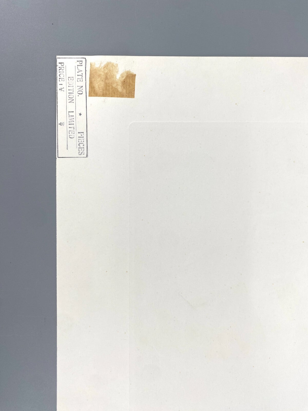 *WILLY SEILER RADIERUNG GRAFIK POST WAR JAPAN 40ER OLD INDIAN KALTNADEL ORIGINAL