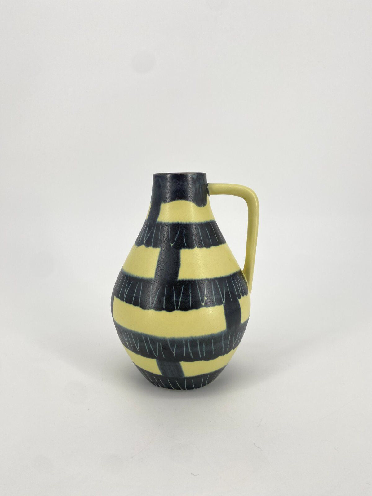 * VASE KERAMIK VEB GEORGENTHAL STUDIOKERAMIK MID CENTURY VINTAGE