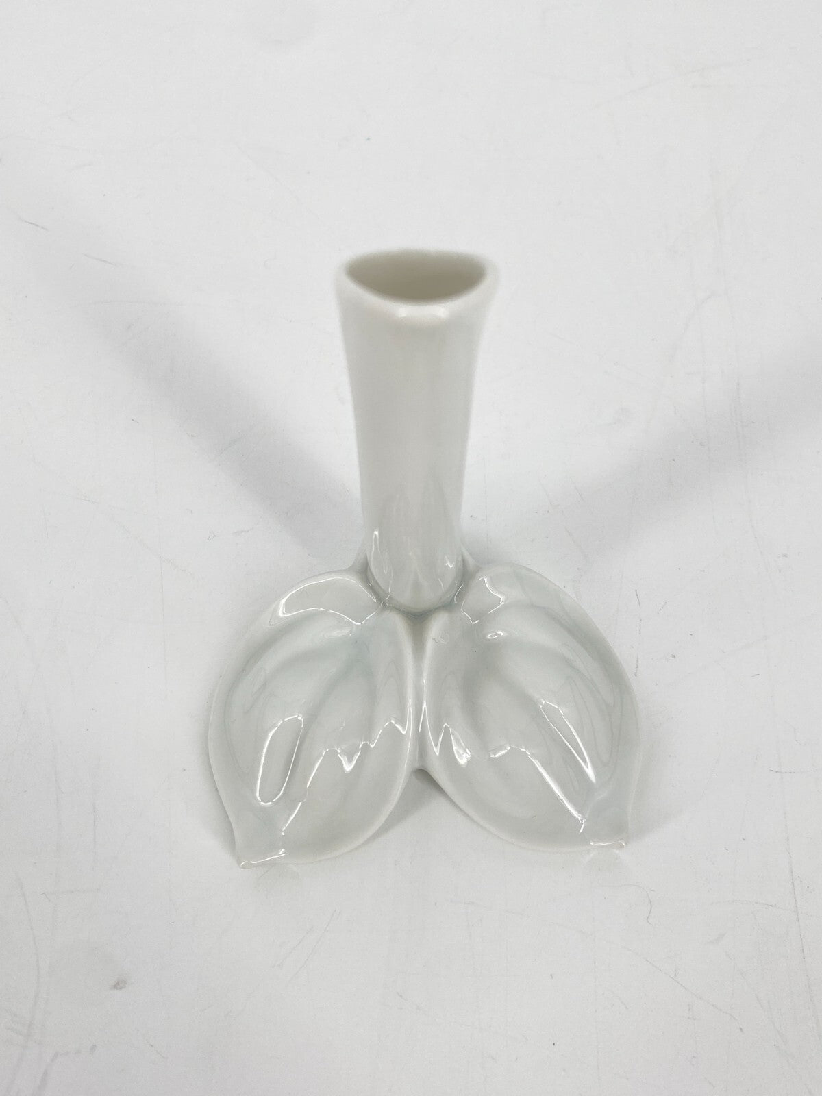 * VASE ROSENTHAL SELB PLÖSSBERG DEUTSCHLAND KNOSPE BLUMENKELCH PORZELLAN
