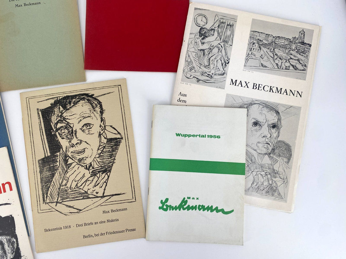 *KONVOLUT 18x BUCH MAX BECKMANN MALER KÜNSTLER #38-55