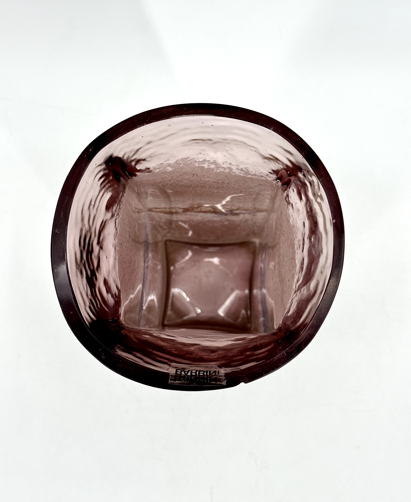 * BARBINI VASE SCAVO MURANO 1960er UNRESTAURIERT GROSS SELTEN
