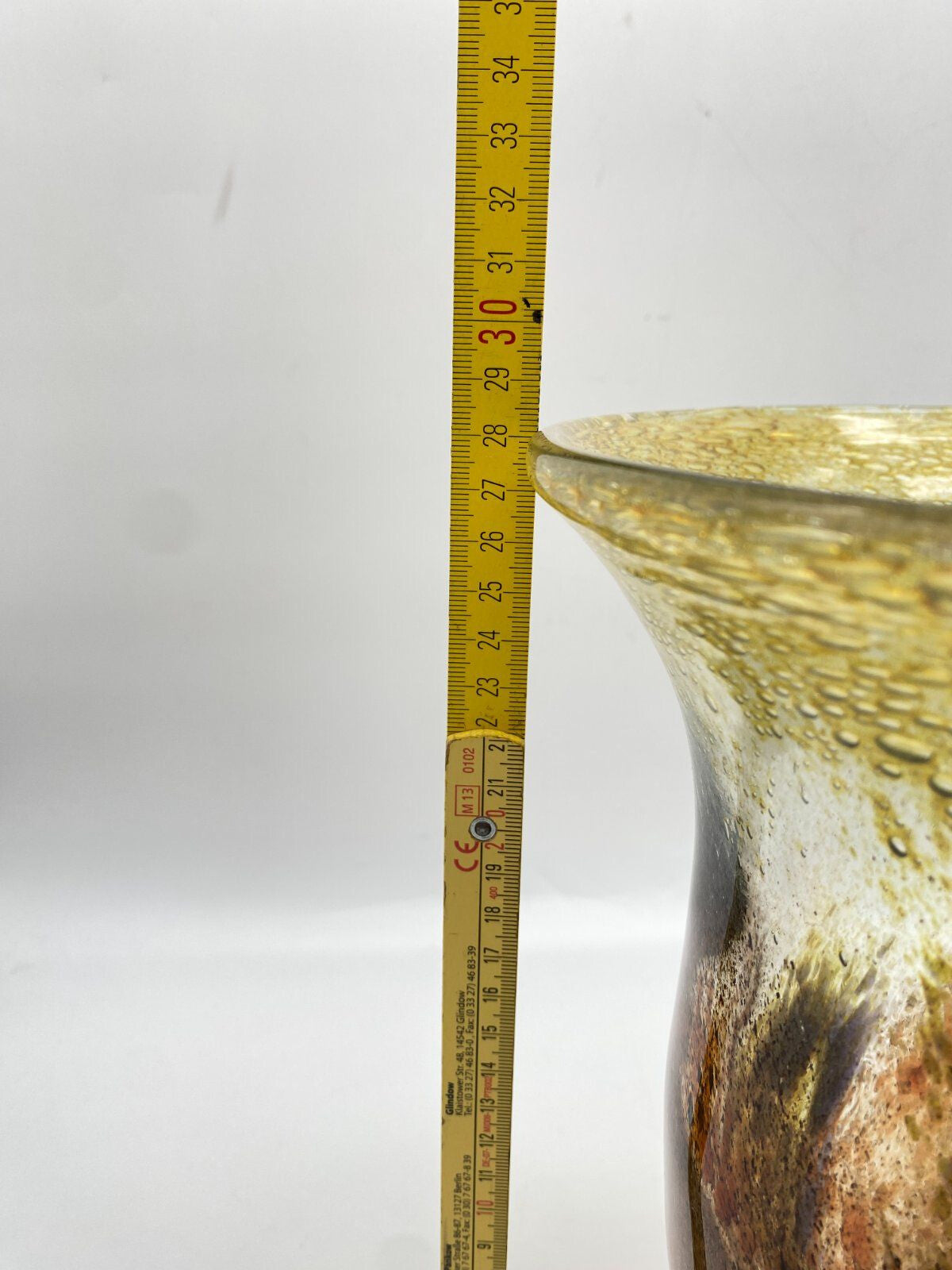 KARL WIEDMANN WMF IKORA GLAS SCHALE VASE ART DECO 30ER VINTAGE