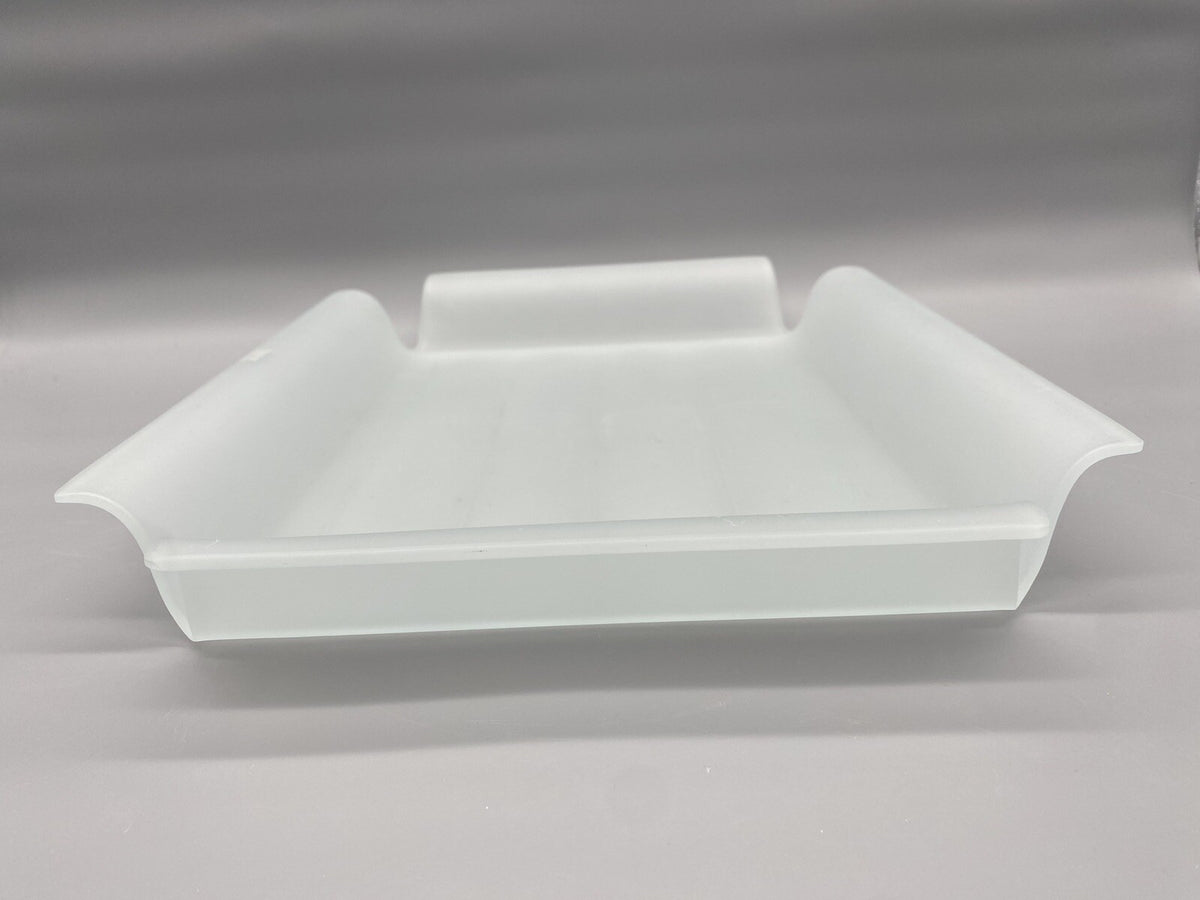PRODUZIONE PRIVATA MICHELE DE LUCCHI TABLETT GLAS DESIGN PAAR TRAY DESIGN ITALY