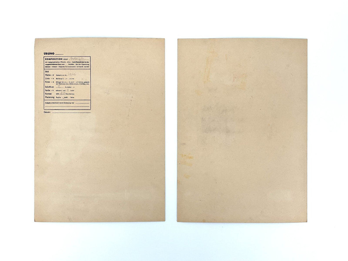 *2x PLAKATENTWURF ANZEIGE WERBUNG HELENA GEESE UNIKAT GRAFIK 30ER