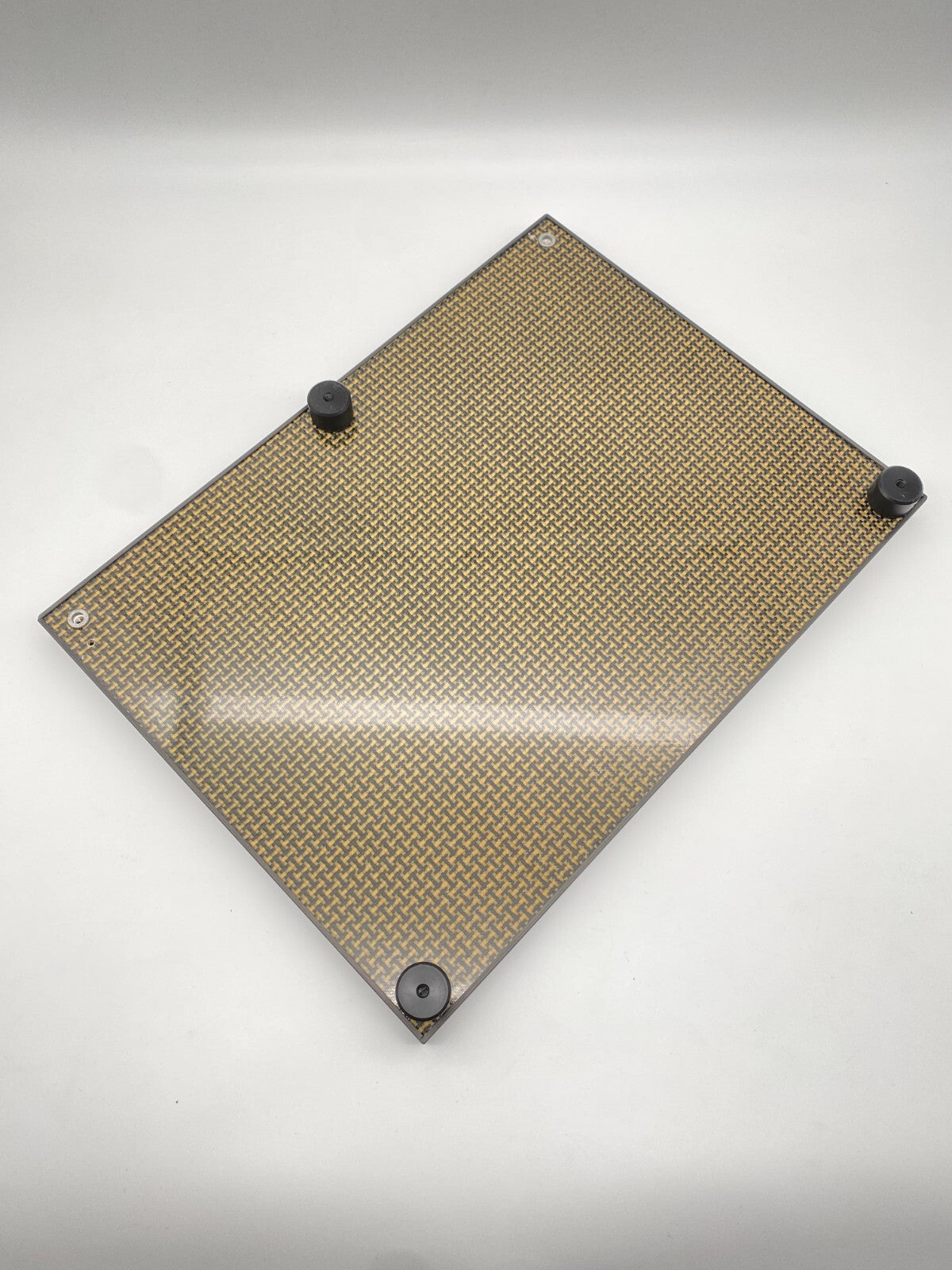 ENTKOPPLUNGSPLATTE AUDIO CFK CARBON  33x44 cm KOHLEFASER