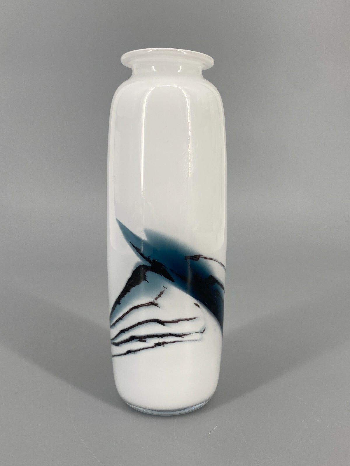 * HOLMEGAARD ATLANTIS MICHAEL BANG GLAS VASE 14,5CM VINTAGE DANISH DESIGN 80ER