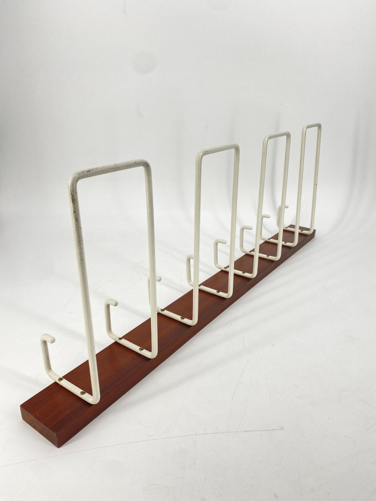 * WANDGARDEROBE HUTABLAGE TEAK GARDEROBE MID CENTURY VINTAGE 60ER