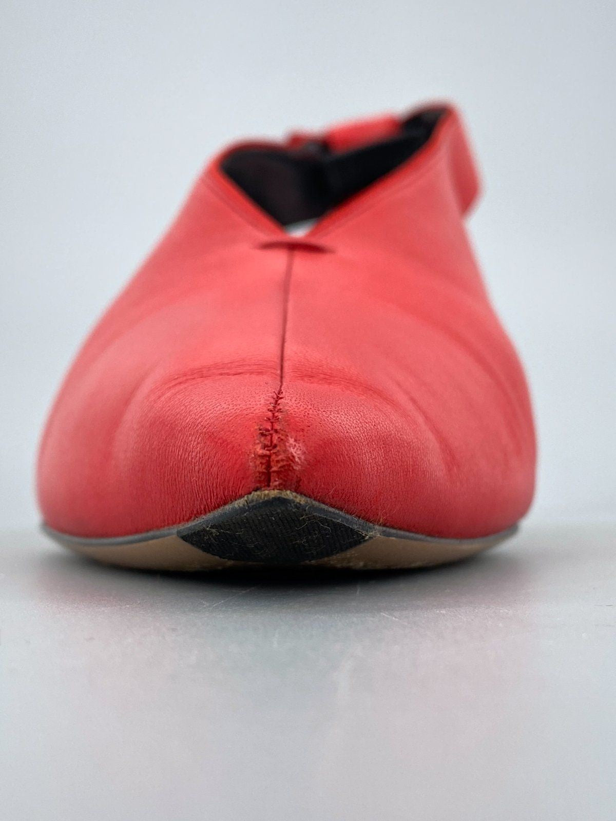 * DAMENSCHUHE CÉLINE PUMPS LEDER 39 FEUERROT ITALY PHOEBE PHILO