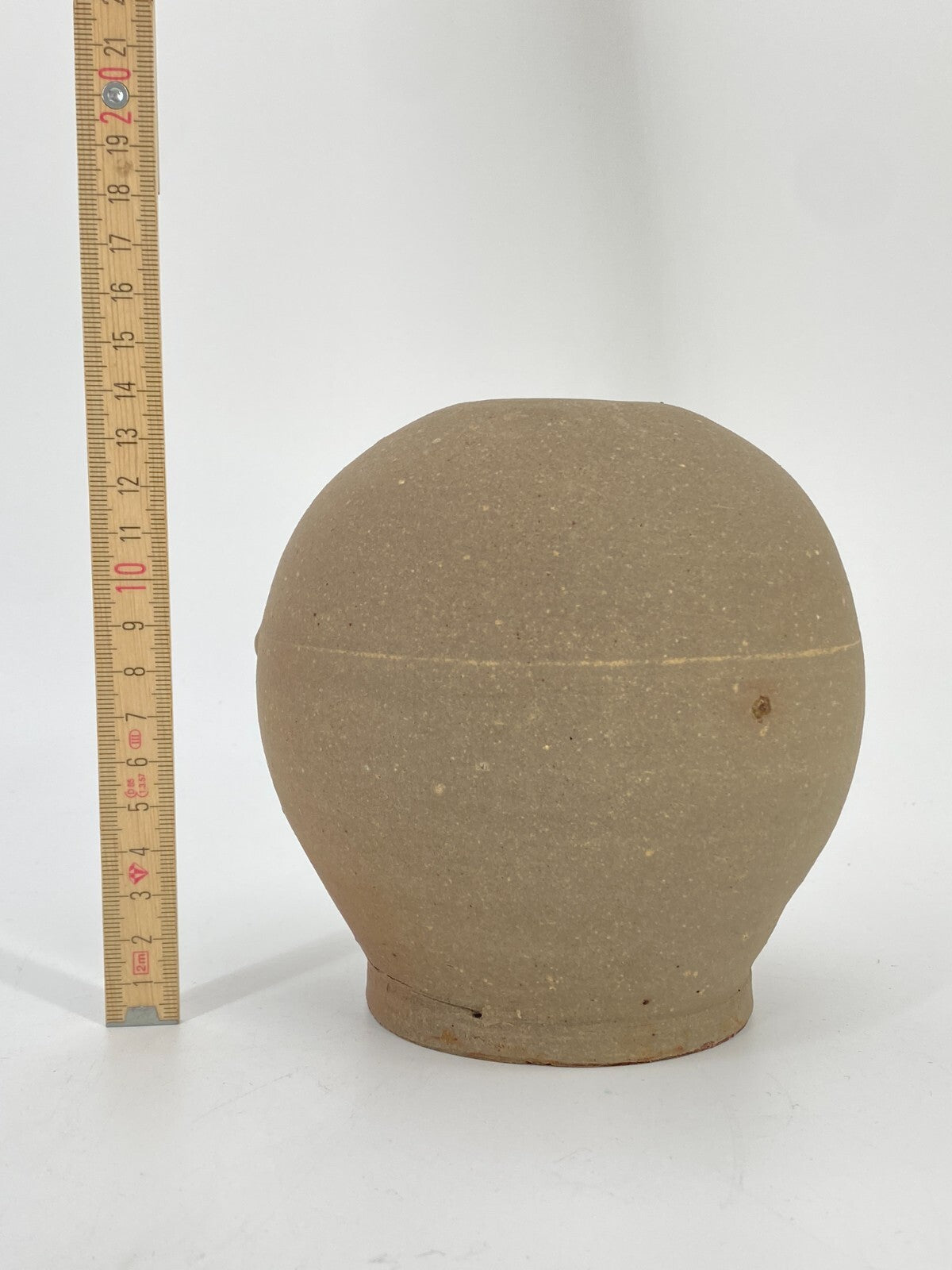 * VASE KUGELVASE STUDIOKERAMIK STEINZEUG KERAMIK MID CENTURY