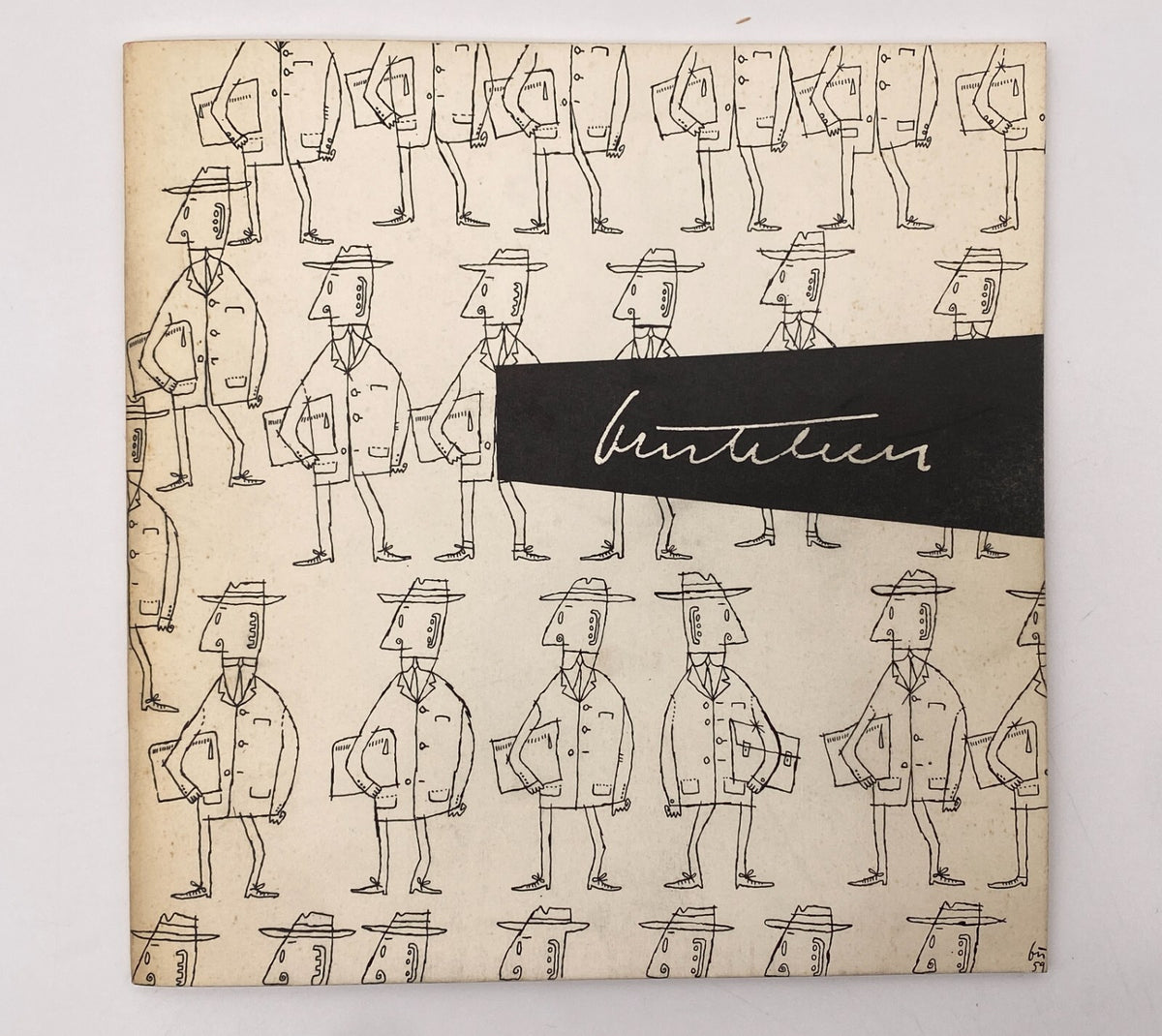 GERD BURTCHEN KRITISCHE GRAFIK WILHELM BUSCH MUSEUM HANNOVER 1968 KATALOG FR.BOH