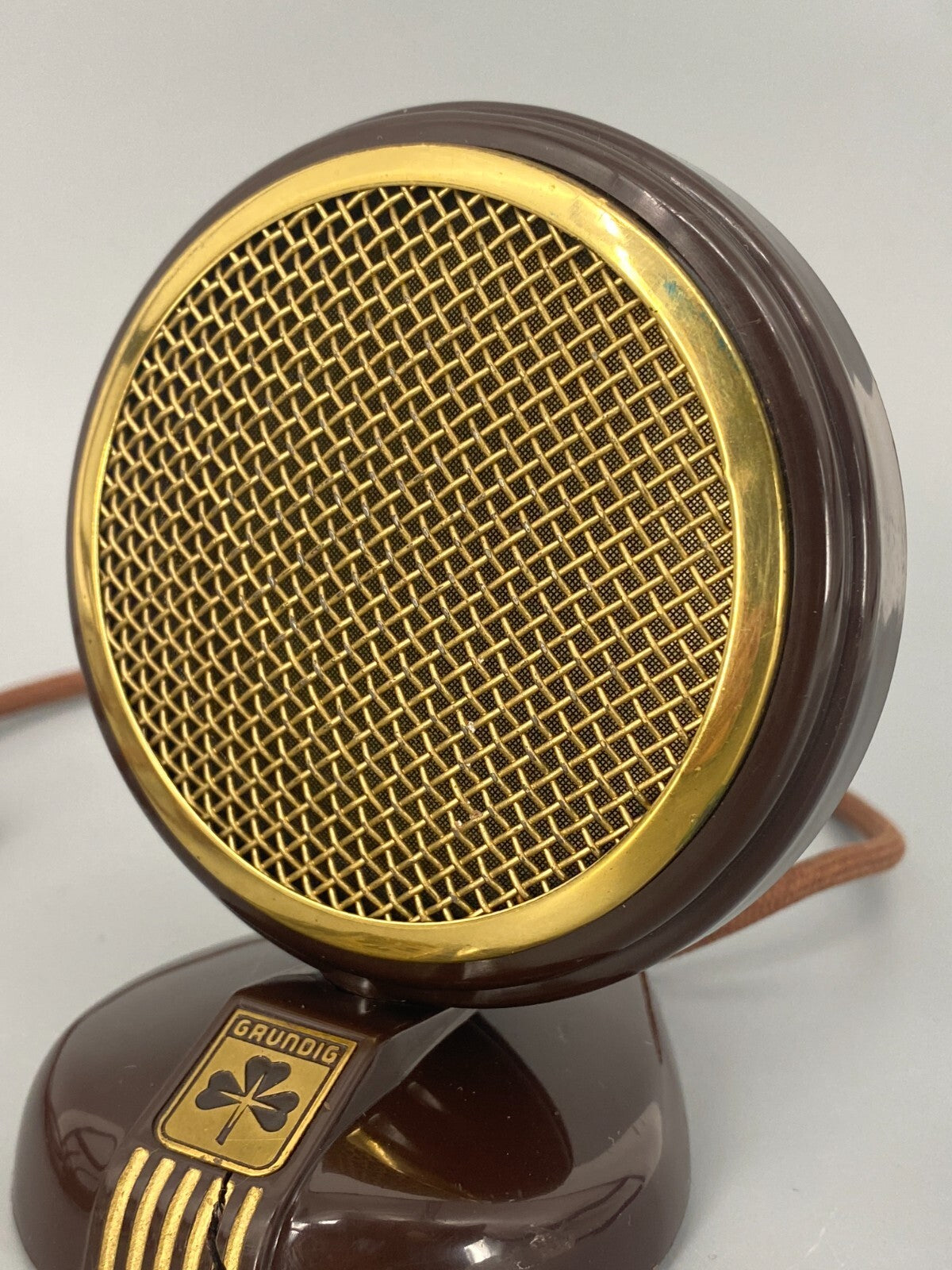 * KONDENSATOR MIKROFON GRUNDIG BAKELIT 50ER GKM17 15063473