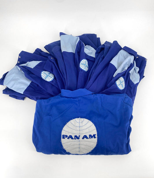 * 4X OVERALL PAN AM AIRWAYS BLAUMANN MECHANIKER FLUGZEUG VINTAGE