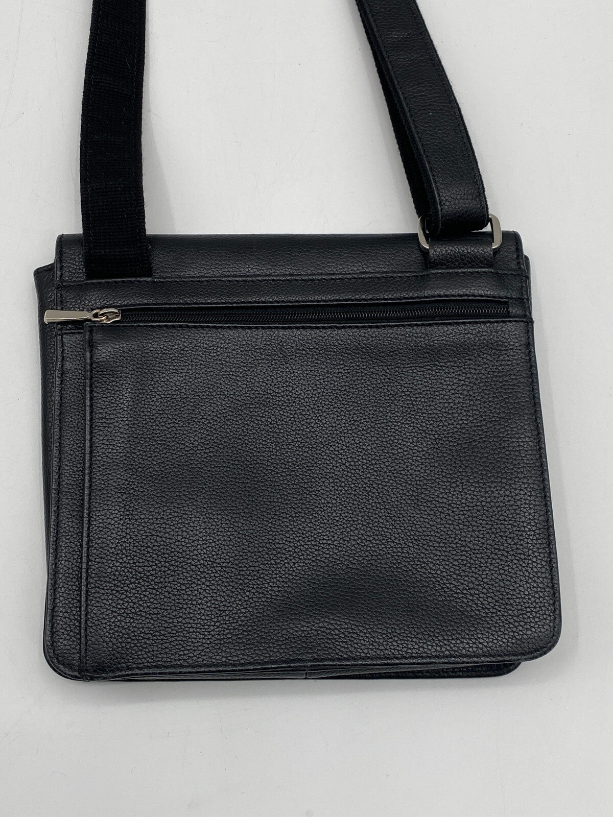 * LONGCHAMP KLEINE UMHÄNGETASCHE TASCHE SCHWARZ LEDER