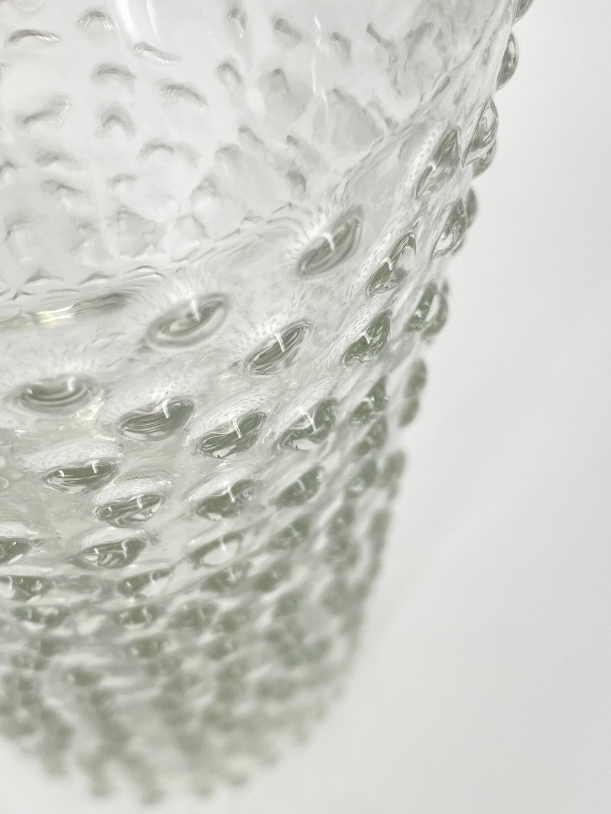 * ROSENTHAL GLASVASE VASE NOPPEN BUBBLE STEMPEL VINTAGE MIDCENTURY MARKE