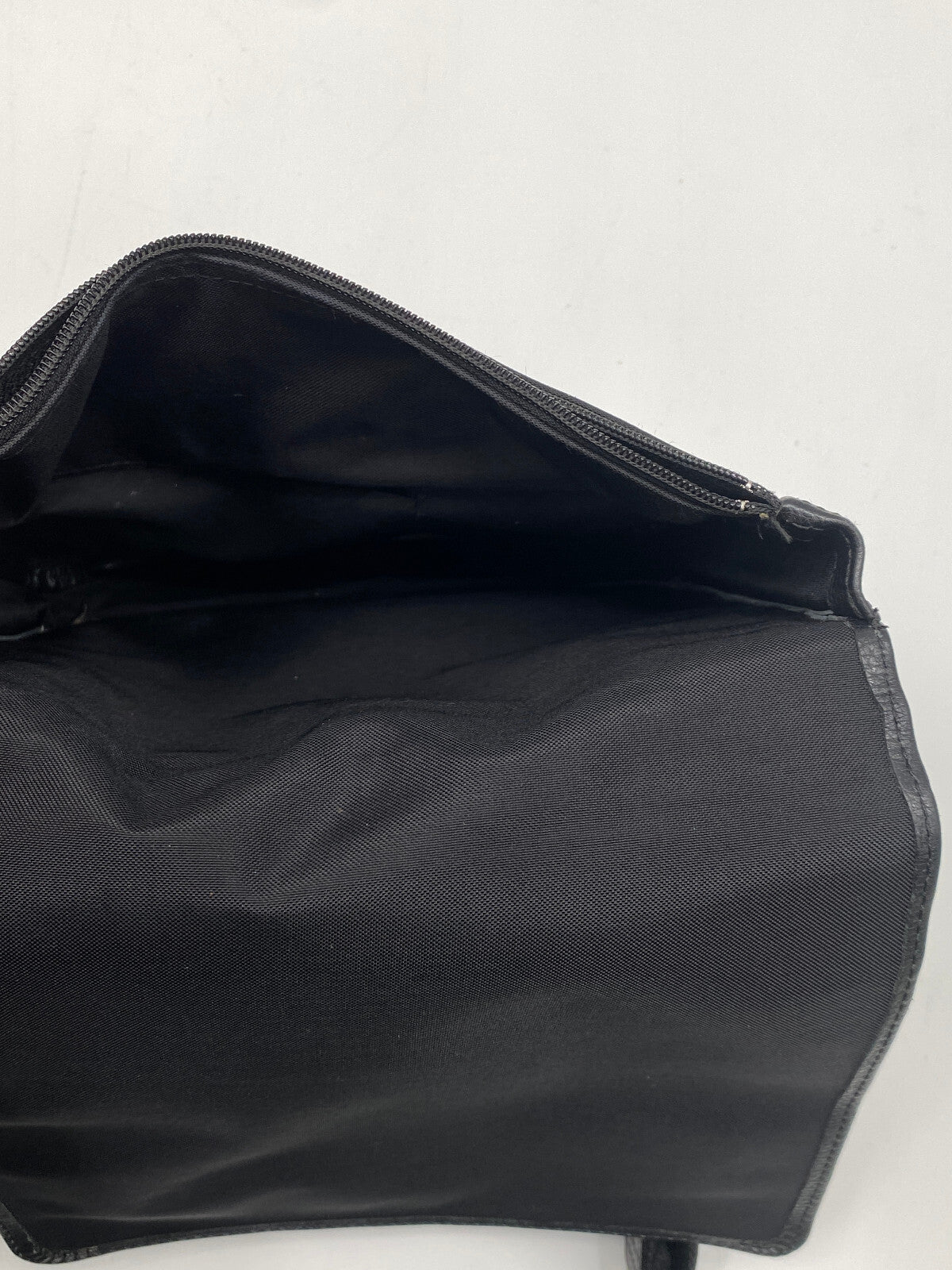 * LONGCHAMP KLEINE UMHÄNGETASCHE TASCHE SCHWARZ LEDER