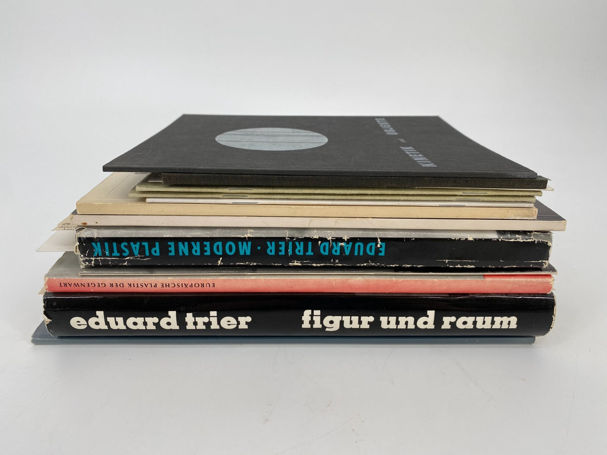 * KONVOLUT 13 BÜCHER MODERNE PLASTIK LICHT KINETISCHE KUNST KEMENY WOTRUBA