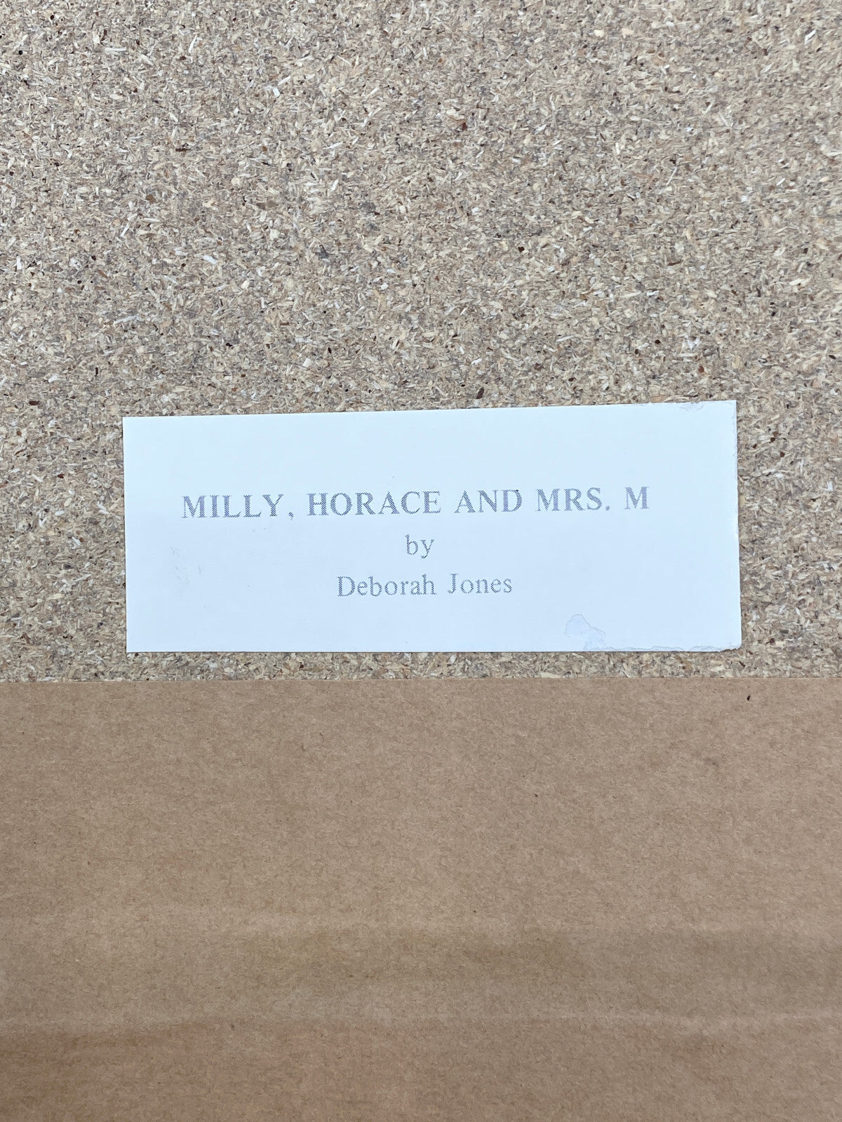 * KUNSTDRUCK DRUCK GERAHMT MILLY HORACE AND MRS M DEBORAH JONES VINTAGE TEDDY
