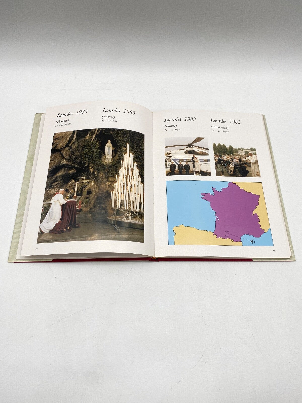 * VATICANO MONETE 1985 BUCH MÜNZSAMMLUNG VATIKAN PONTIFICATO PAOLO JOHANNES PAUL