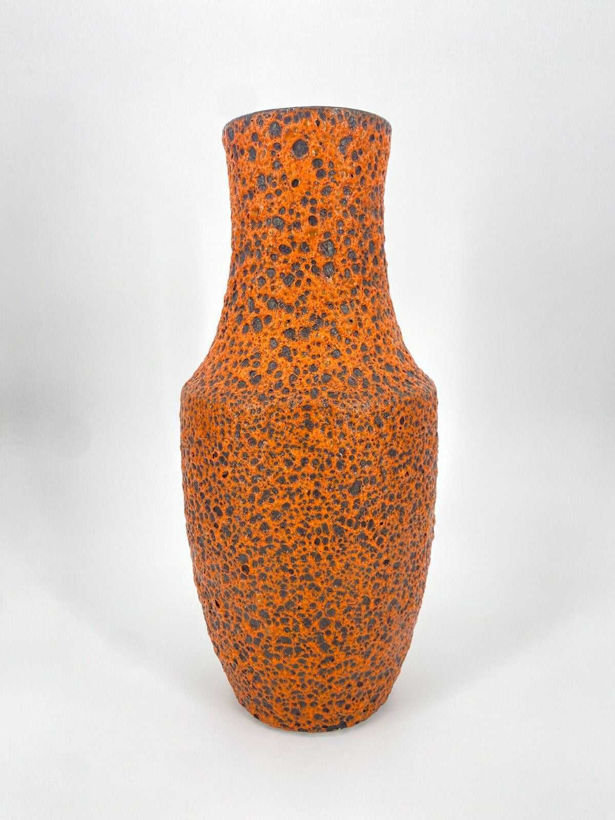 * SCHEURICH STUDIOKERAMIK FAT LAVA VASE 407-35 W.-GERMANY 70ER