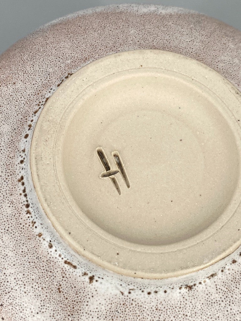 * VASE ÜBERTOPF STUDIOKERAMIK LAVA KERAMIK SIGNIERT H MID CENTURY DESIGN