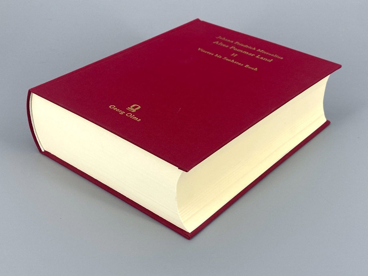 *BUCH MICRAELIUS ALTES POMMER LAND ROSWITHA WISNIEWSKI GEORG OLMS