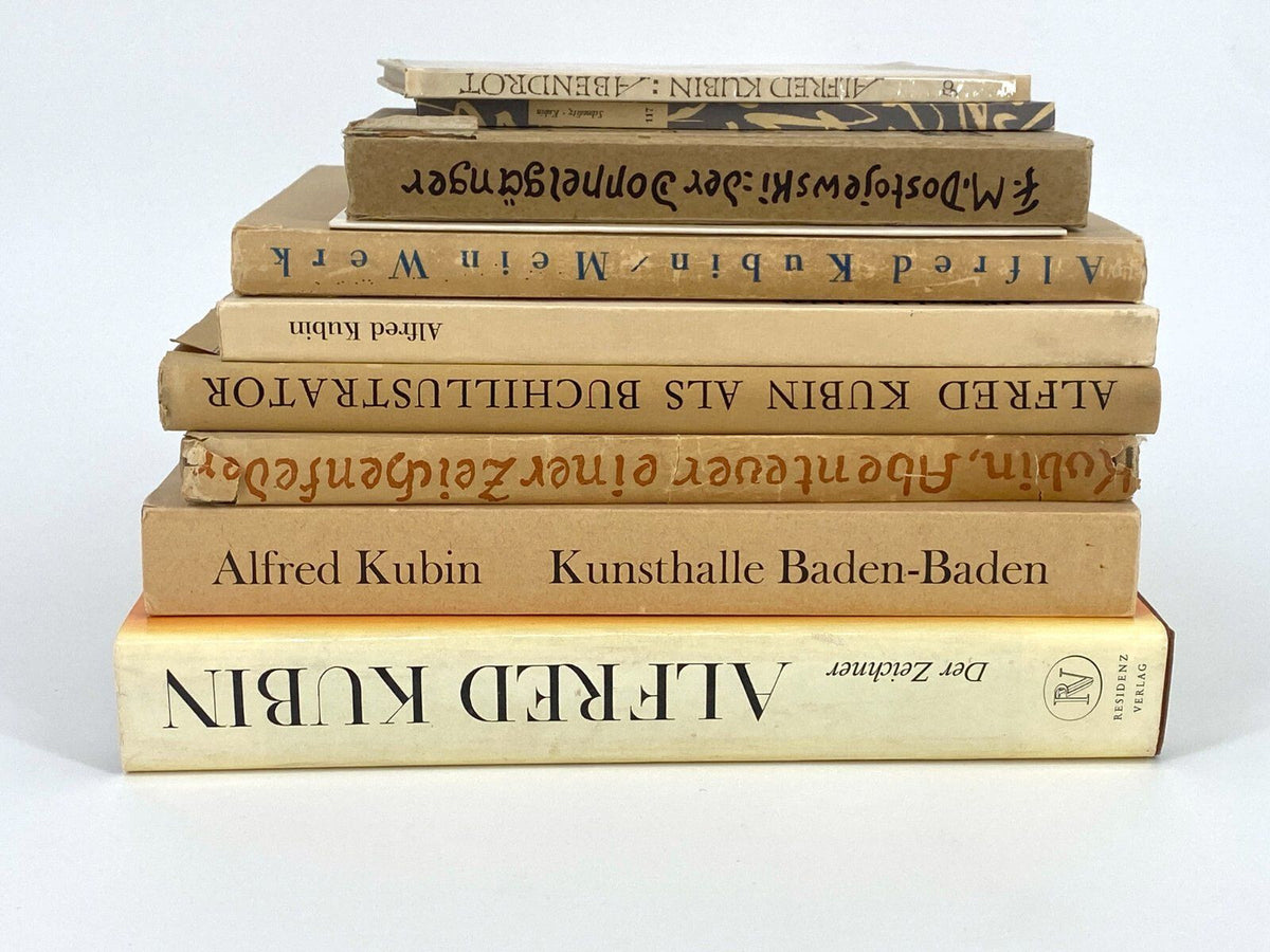 *KONVOLUT BUCH ALFRED KUBIN KUNST TRAUM FIKTION FANTASIE